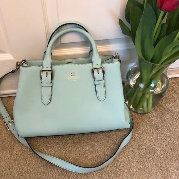 kate spade Handbags - Kate Spade ♠️ Mint Blue Purse